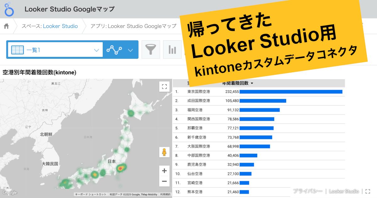 kintoneのデータをもとに描かせた地図をkintoneに埋め込む